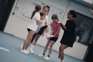 Individuelles Cheerleading-Coaching im Shark Tank